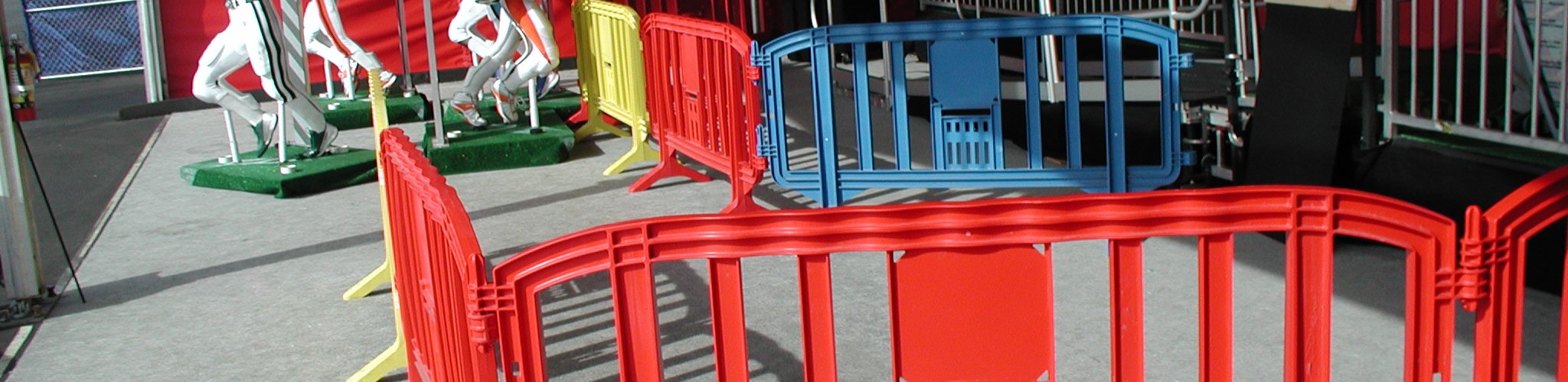 Portable Crowd Control Barriers