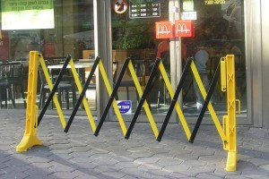 Xpandit Barrier Gate. Expandable Crowd Control Barrier.