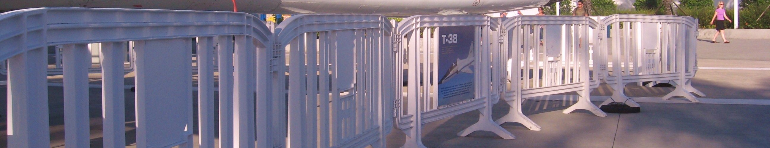 Nasa Plastic Barriers